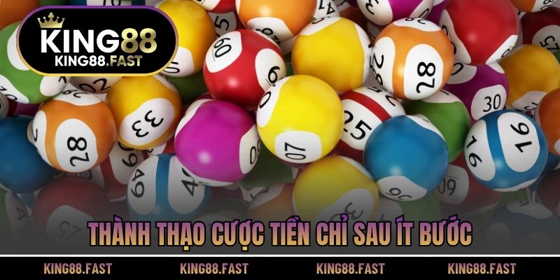 Thành thạo cược tiền chỉ sau ít bước